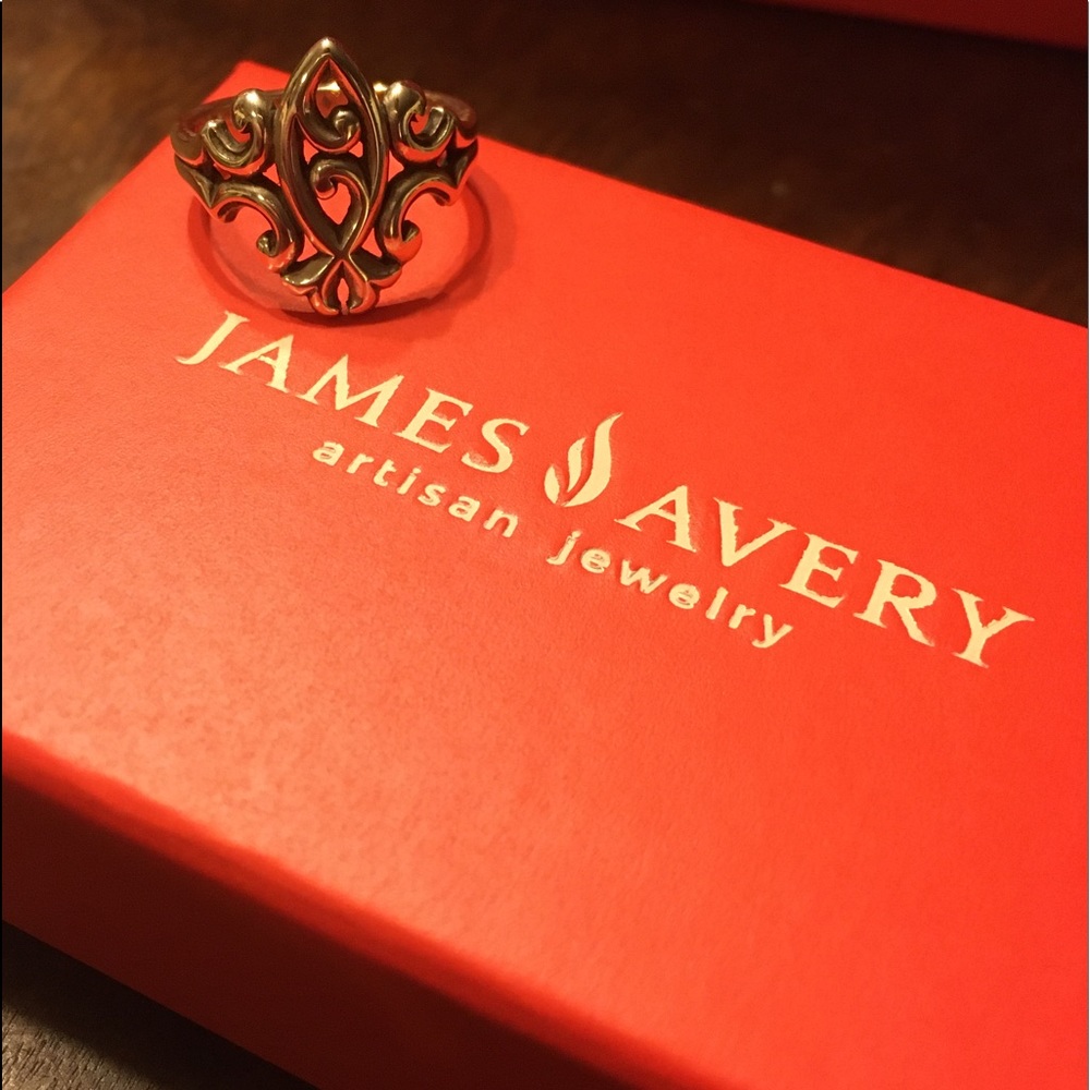 James Avery Scrolled Icthus Ring